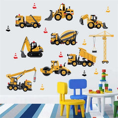 Cartoon cars 2 wall stickers for kid's room
