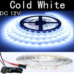 kitchen led lights under cabinets 2m led battery powered 5m 4m 3m 2m 1m led strip light with battery box make up lights