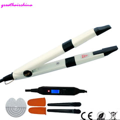 1 Pieces Fashion Professional Mini LED Temp Control Hair Extension Iron