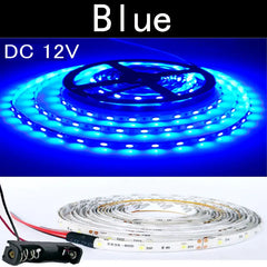 kitchen led lights under cabinets 2m led battery powered 5m 4m 3m 2m 1m led strip light with battery box make up lights