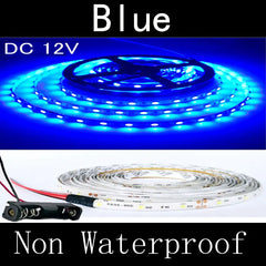 kitchen led lights under cabinets 2m led battery powered 5m 4m 3m 2m 1m led strip light with battery box make up lights