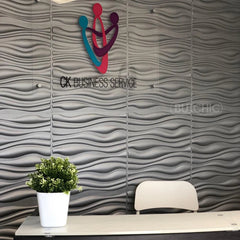 30x30cm 3D three-dimensional wall sticker decorative l