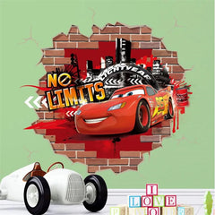 Cartoon cars 2 wall stickers for kid's room