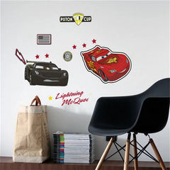 Cartoon cars 2 wall stickers for kid's room