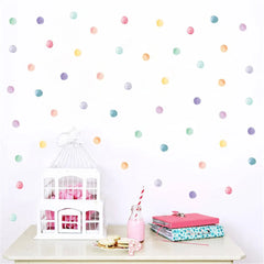 Polka Dots Wall Sticker Circle Wall Decal