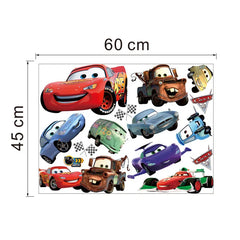 Cartoon cars 2 wall stickers for kid's room