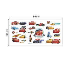 Cartoon cars 2 wall stickers for kid's room