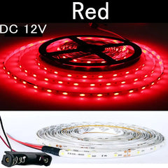 kitchen led lights under cabinets 2m led battery powered 5m 4m 3m 2m 1m led strip light with battery box make up lights