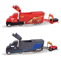 Disney Pixar Cars 2 3 black storm Jackson McQueen toy Truck Alloy Car Miss Cruz Model Toy