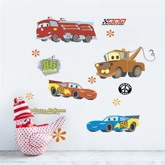 Cartoon cars 2 wall stickers for kid's room