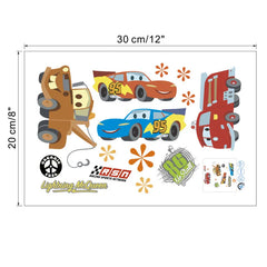 Cartoon cars 2 wall stickers for kid's room