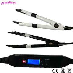 1 Pieces Fashion Professional Mini LED Temp Control Hair Extension Iron