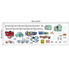 Cartoon cars 2 wall stickers for kid's room