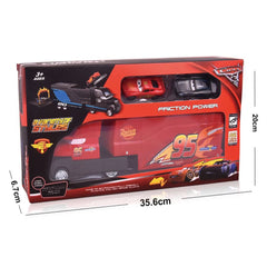 Disney Pixar Cars 2 3 black storm Jackson McQueen toy Truck Alloy Car Miss Cruz Model Toy