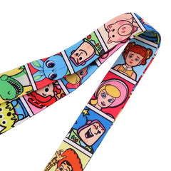 Cartoon Toy Story Lanyard Neck Strap Keychain for Cell Phone Key ID Badge Holder Keyring Cord Hang Rope Lariat Best Gifts