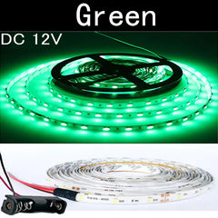 kitchen led lights under cabinets 2m led battery powered 5m 4m 3m 2m 1m led strip light with battery box make up lights