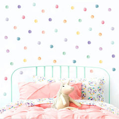 Polka Dots Wall Sticker Circle Wall Decal