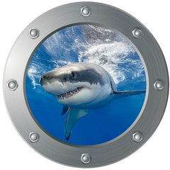 3D Porthole Under The Sea Stickers