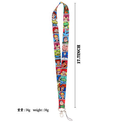 Cartoon Toy Story Lanyard Neck Strap Keychain for Cell Phone Key ID Badge Holder Keyring Cord Hang Rope Lariat Best Gifts