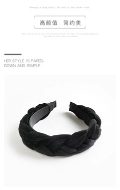 40cm Solid Wide Hair Bands H