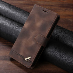 Business Leather Flip Phone Case For Samsung Galaxy A5 2017 A6 A7 A8 2018 J3 J5 J7 2017 J6 2018 Luxury Wallet Bracket Cover