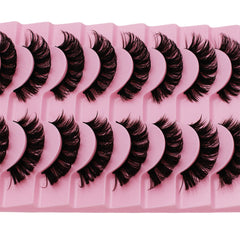 10 Pairs DD Curl Russian Strip Lashes