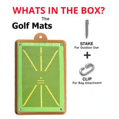 Golf Training Mat Kit for Swing Path
