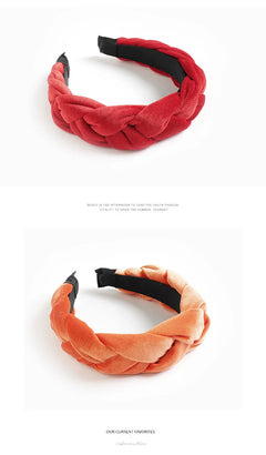 40cm Solid Wide Hair Bands H