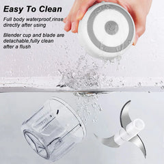 New Efficient, Handy, and Portablel Mini USB Kitchen Food Chopper