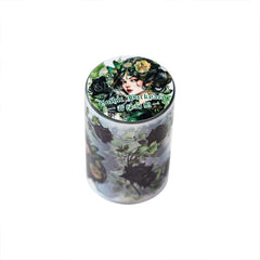 60mm*2m Vintage PET Flower Tapes 38cm