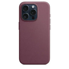 Leather For iPhone 15 Pro Max Plus Strong Magnet Case  Wireless Charging Drop Protect Cover