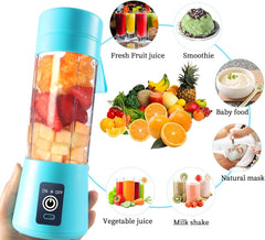 Mini Electric Juicer Portable Blender Cup USB Charging