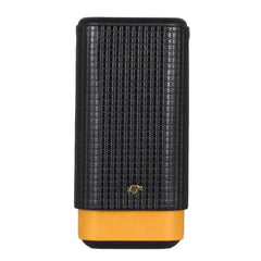 Leather Cigar Case Travel Humidor Holder Portable 3 Tubes Mini Cigar Humidor Box Smoking Gadgets Cigars Accessories