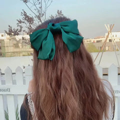 1PC New Fashion Big Bow Elastic Hair Bands