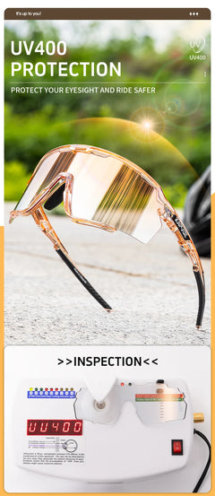 Outdoor Cycling Glasses Mountain Bike Sunglasses MTB Sports Men Women UV400