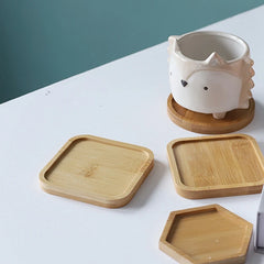 Mini Bamboo Sweet Table Decoration Trays