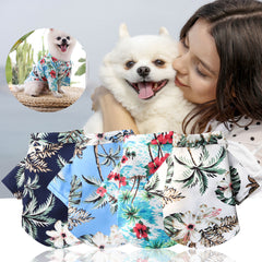 Pet Cotton Shirts Hawaii Style