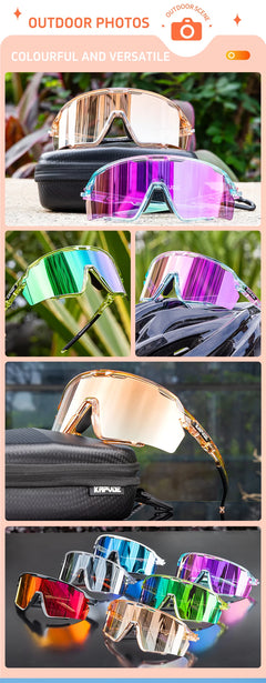 Outdoor Cycling Glasses Mountain Bike Sunglasses MTB Sports Men Women UV400