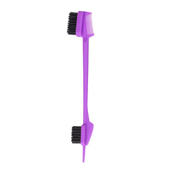 1pc double-sided edge control hair comb, eyebrow brush