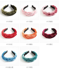 40cm Solid Wide Hair Bands H