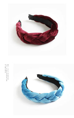 40cm Solid Wide Hair Bands H