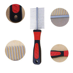 Stainless Steel Dog Grooming Comb