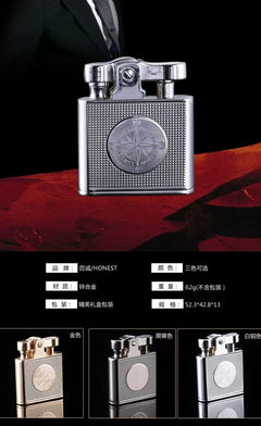 Windproof Retro Brass Cigar Lighter Cigar