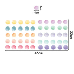 Polka Dots Wall Sticker Circle Wall Decal