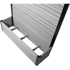 Outdoor Freestanding Privacy Fence Screen Panel 6ft H 4ft W X 1ft L 6ft H X 4ft W X 1ft L