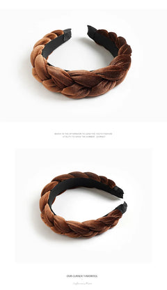 40cm Solid Wide Hair Bands H