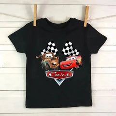 Children T Shirt Car Pixar Lightning McQueen