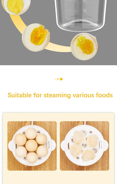 Electric egg cooker  mini steamer