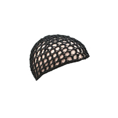 1 Pc Black Crochet Hair Net Rayon Mesh for Sleeping