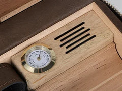 Cigar Humidor Box with Cigar Lighter Cedar Wood